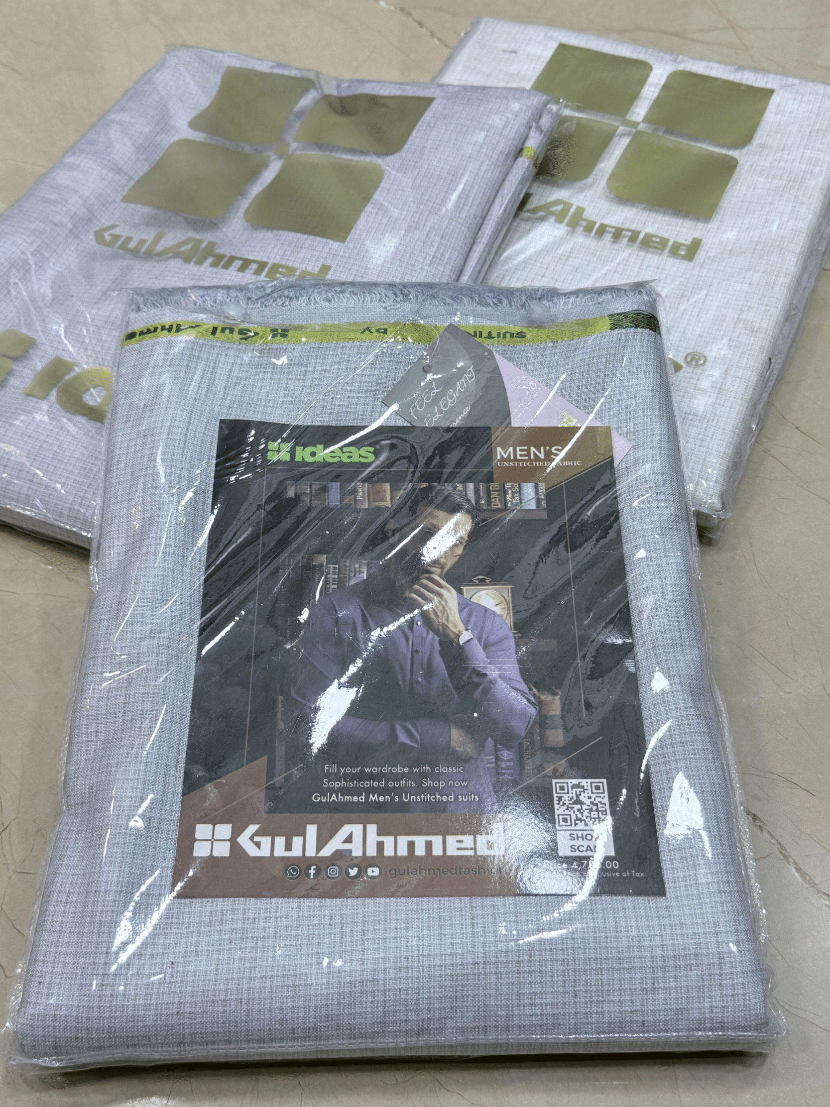 Packaged fabric with Gul Ahmed branding on a beige surfaceGulAhmedMen,UnstitchedFabric,MensSuiting,GilgitWool,IdeasMens,PremiumFabricPakistan,WinterSuiting,GulAhmedSuits,SophisticatedOutfits,ShalwarKameezFabric, GulAhmedFabric,IdeasMen,UnstitchedSuits,MenWoolFabric,WinterCollection,MensDressMaterial,UnstitchedWoolSuit,GulAhmedOnline,MensEasternWear,PakistaniSuits, LuxuryMensFabric,FineWool,GilgitWoolSuiting,ElegantPresence,ClassicMenswear,UnstitchedWinter,FormalSuiting,GentlemanFabric,GulAhmedNewCollection,