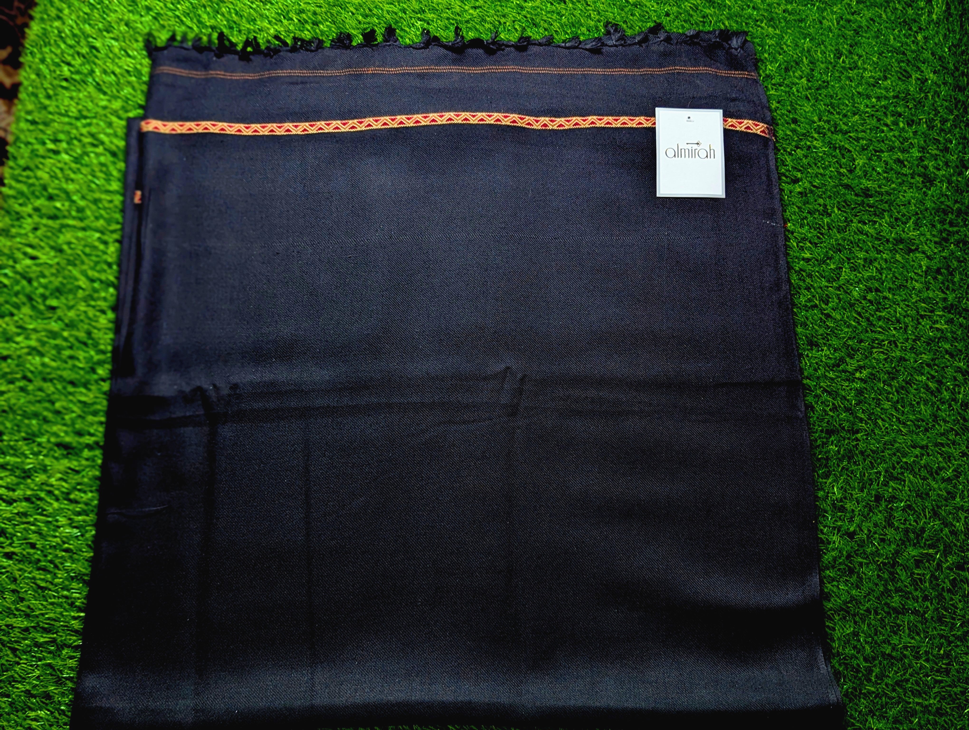 Black fabric with orange trim on a green grass-like surface
Almirah Shawl
Black Wool
Shawl Men's Wool , Shaw Winter Shawl
shawl for Shalwar Kameez
Black Shawl with Border
Black Shawl Red BorderAlmirah Black Shawl Price
Almirah Men Winter Collection Shawl
Black Shawl with Golden Border Design
Almirah Blended Shawl for Men